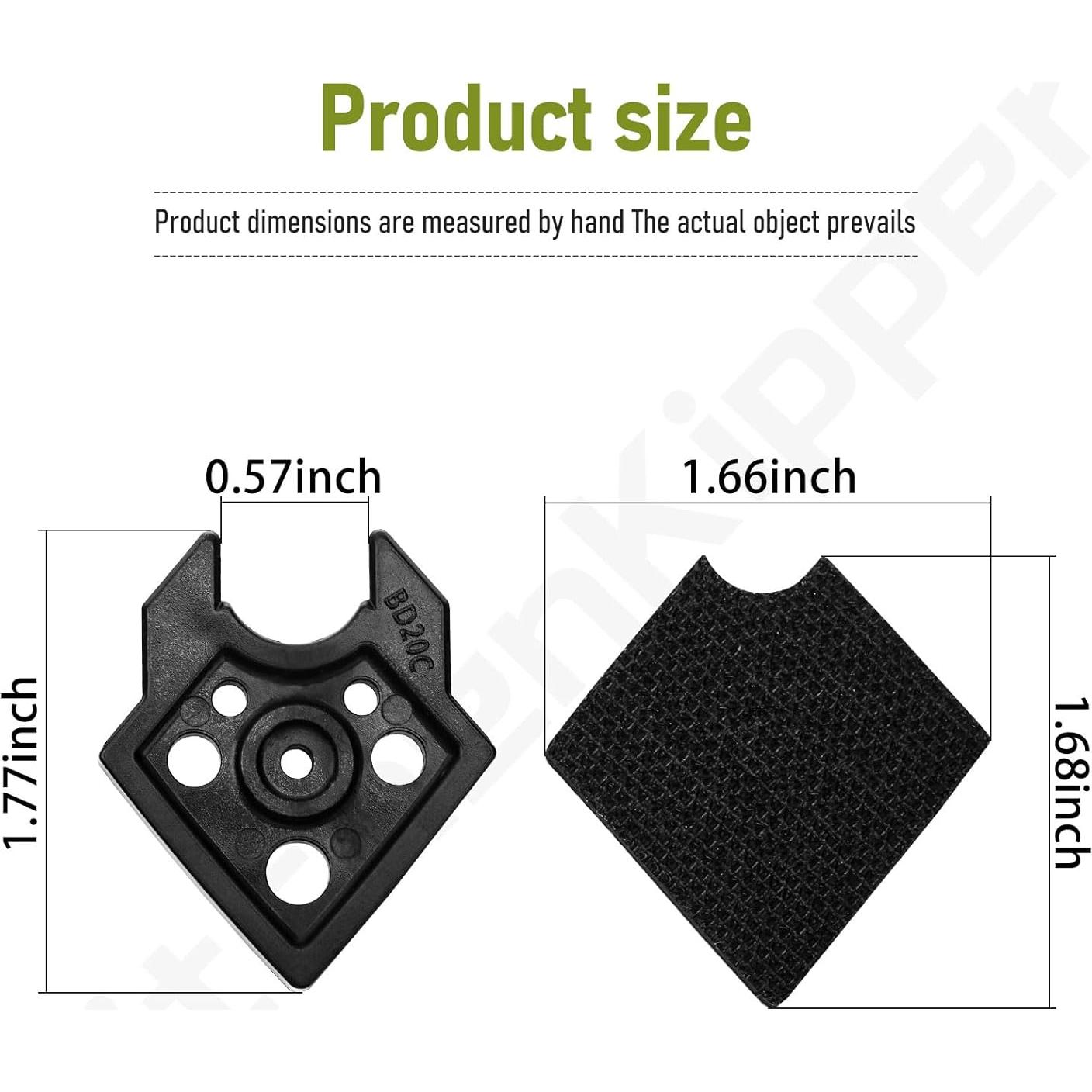 Paquete de 3 Soportes de Lijadora KitchenKipper para Black & Decker