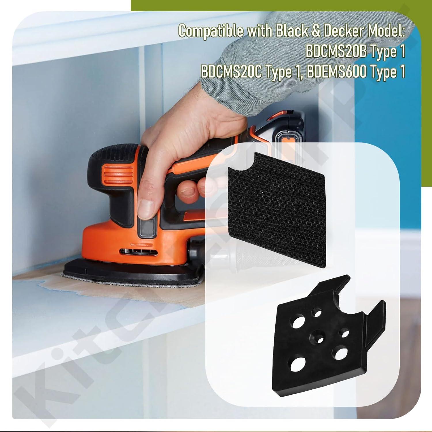 Paquete de 3 Soportes de Lijadora KitchenKipper para Black & Decker
