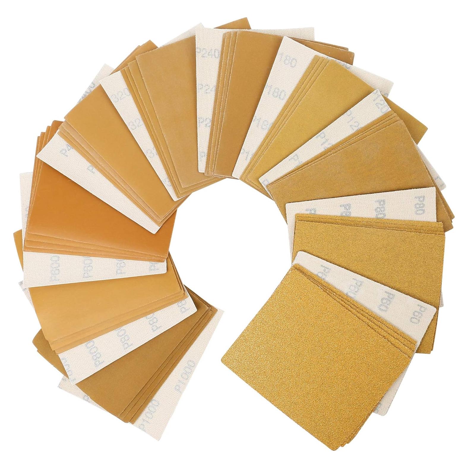 Papel de Lija LotFancy 50PCS Grano Asortido 60-1000