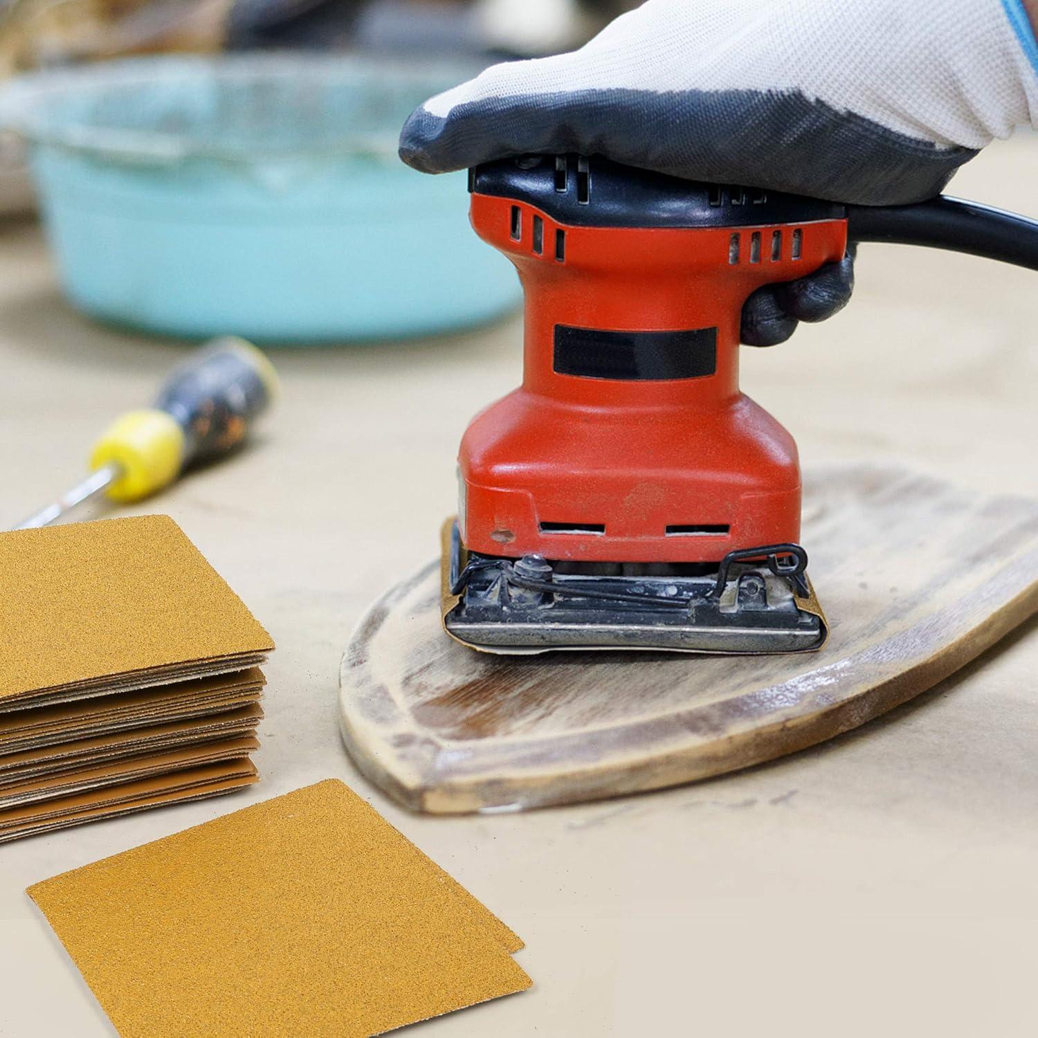 Papel de Lija LotFancy 50PCS Grano Asortido 60-1000