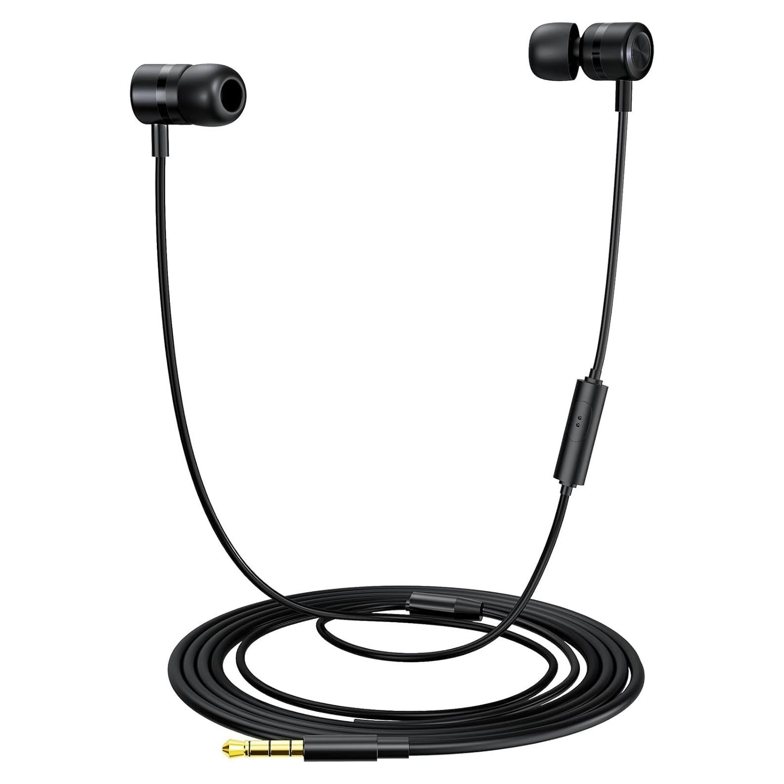 Auriculares EP-06 MORMOQUE con micrófono y 10mm de audio