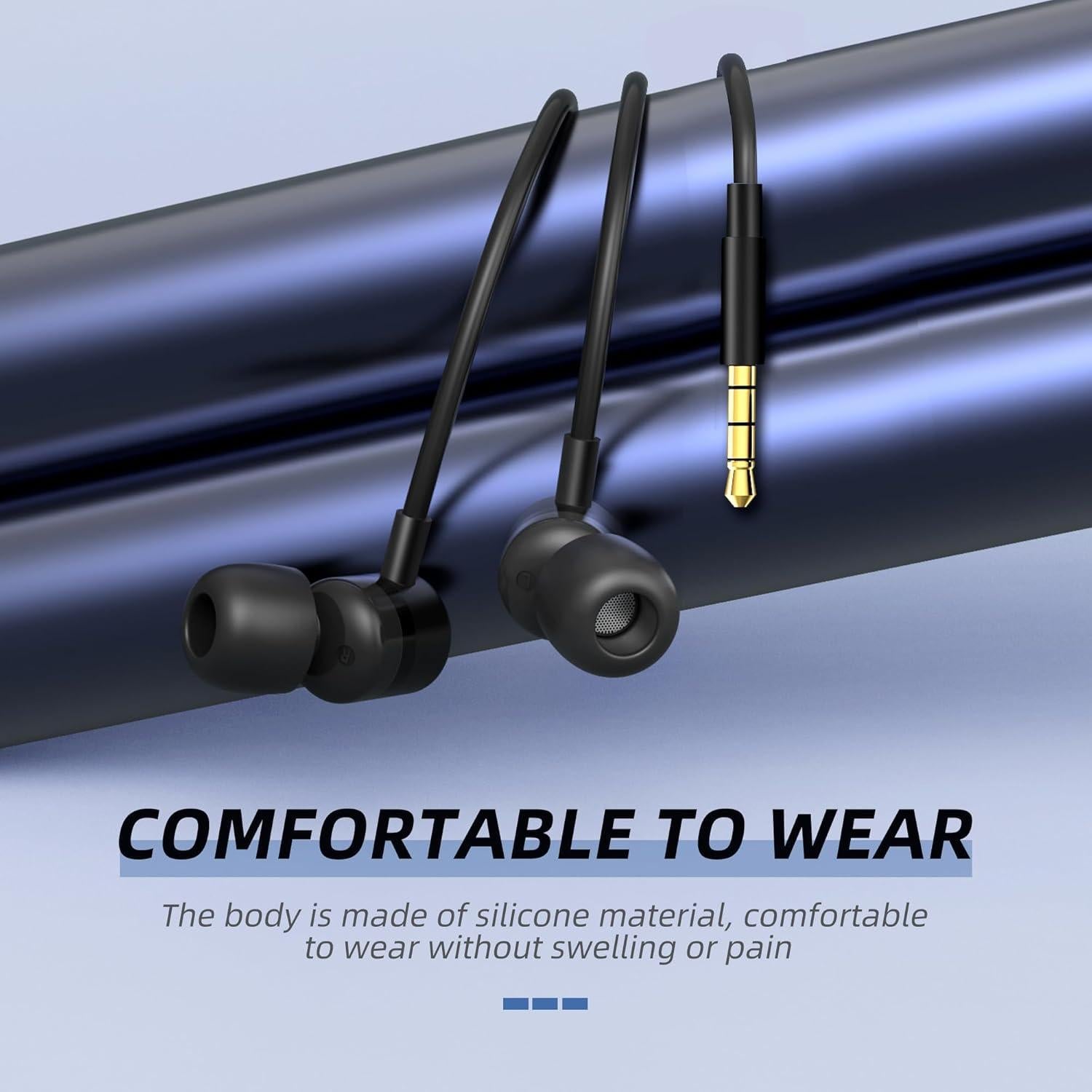 Auriculares EP-06 MORMOQUE con micrófono y 10mm de audio