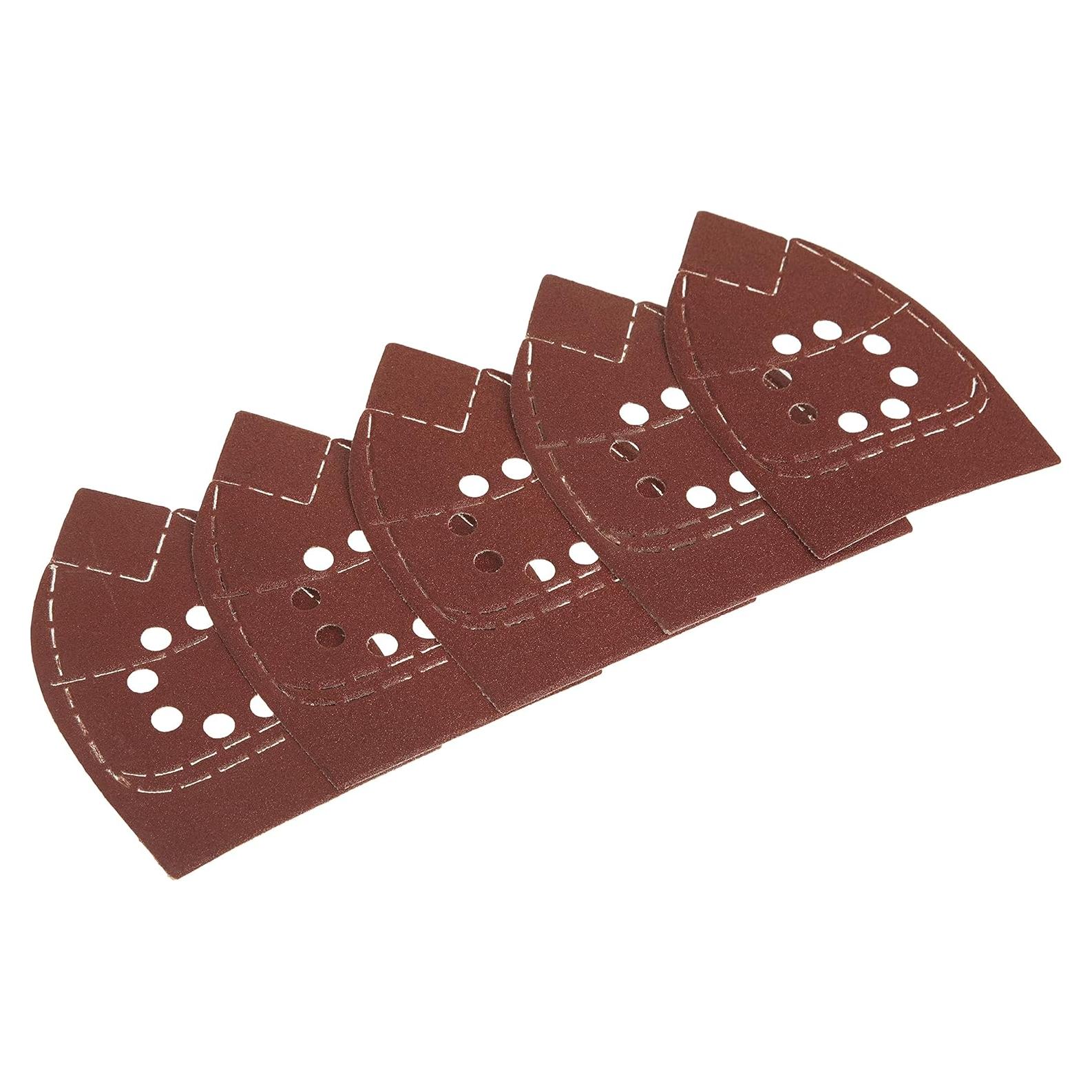 Lijas 80G BLACK+DECKER BDAMM080 5 Piezas para Madera