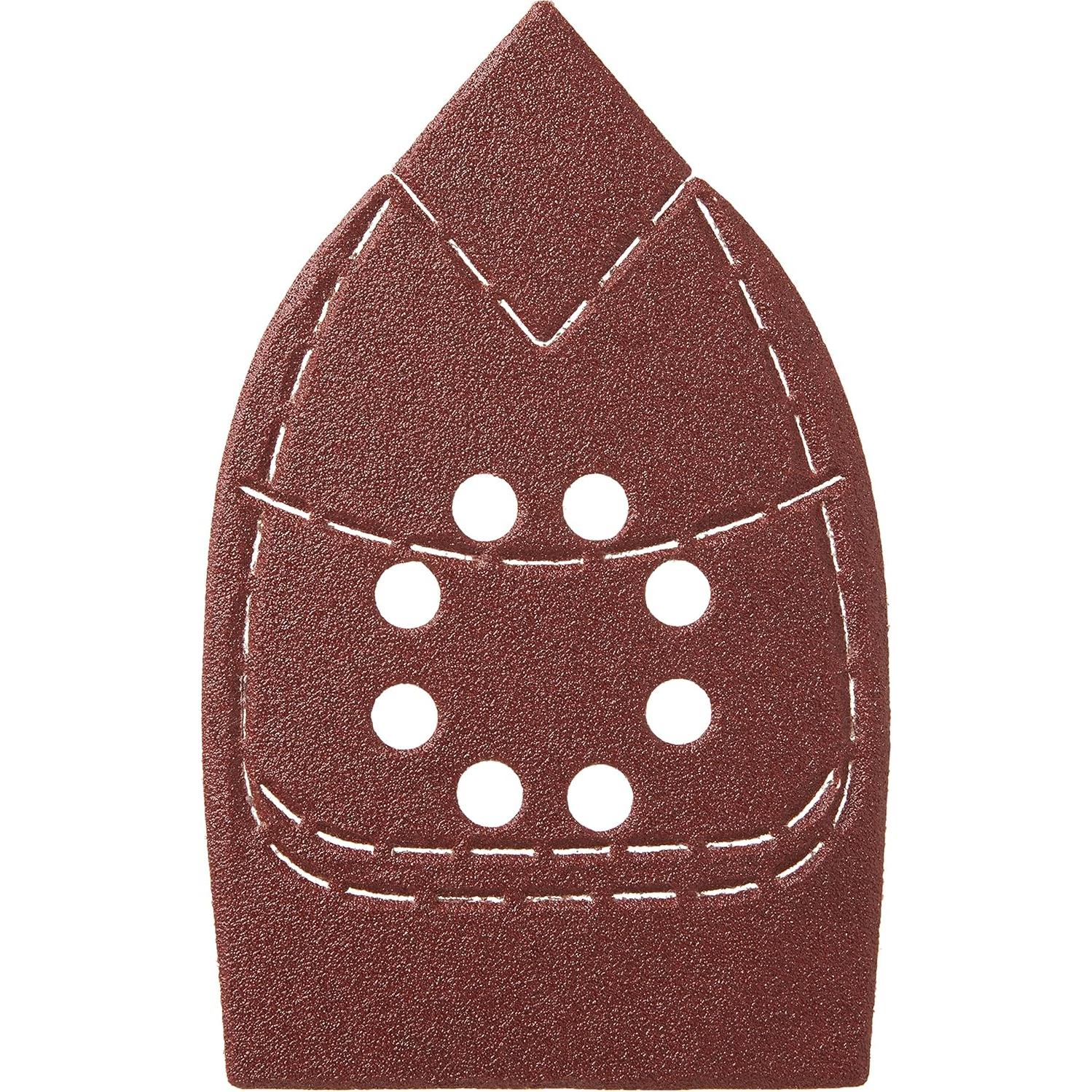 Lijas 80G BLACK+DECKER BDAMM080 5 Piezas para Madera