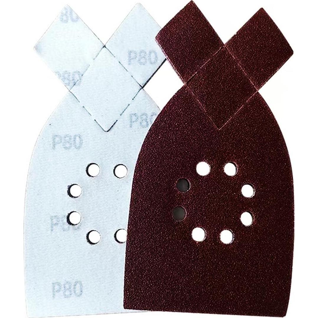 50 Hojas Lija DUSJVYUE 105x175mm 40-120 Grano 8 Agujeros