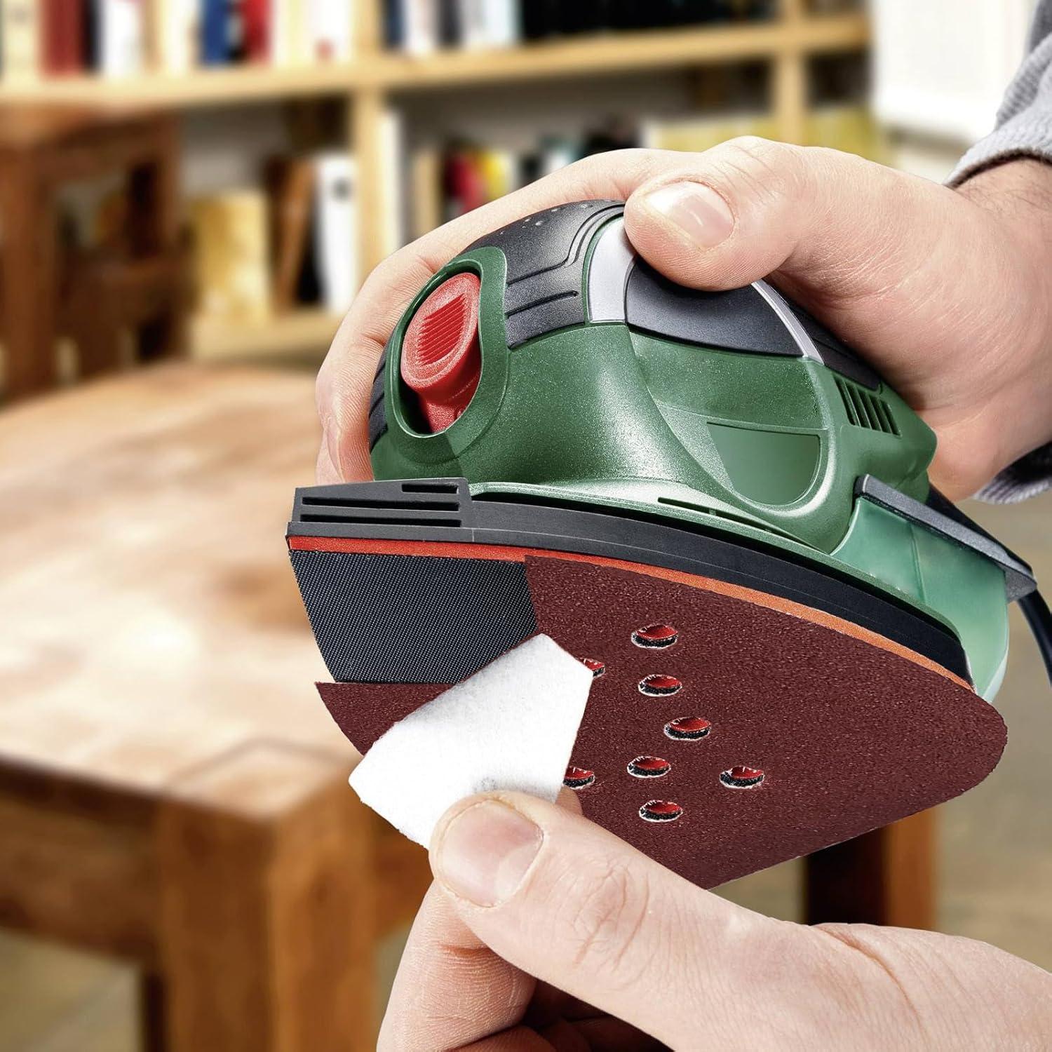 Papel de Lija 240 Grano Ismosm 50PCS para Lijadora de Ratón