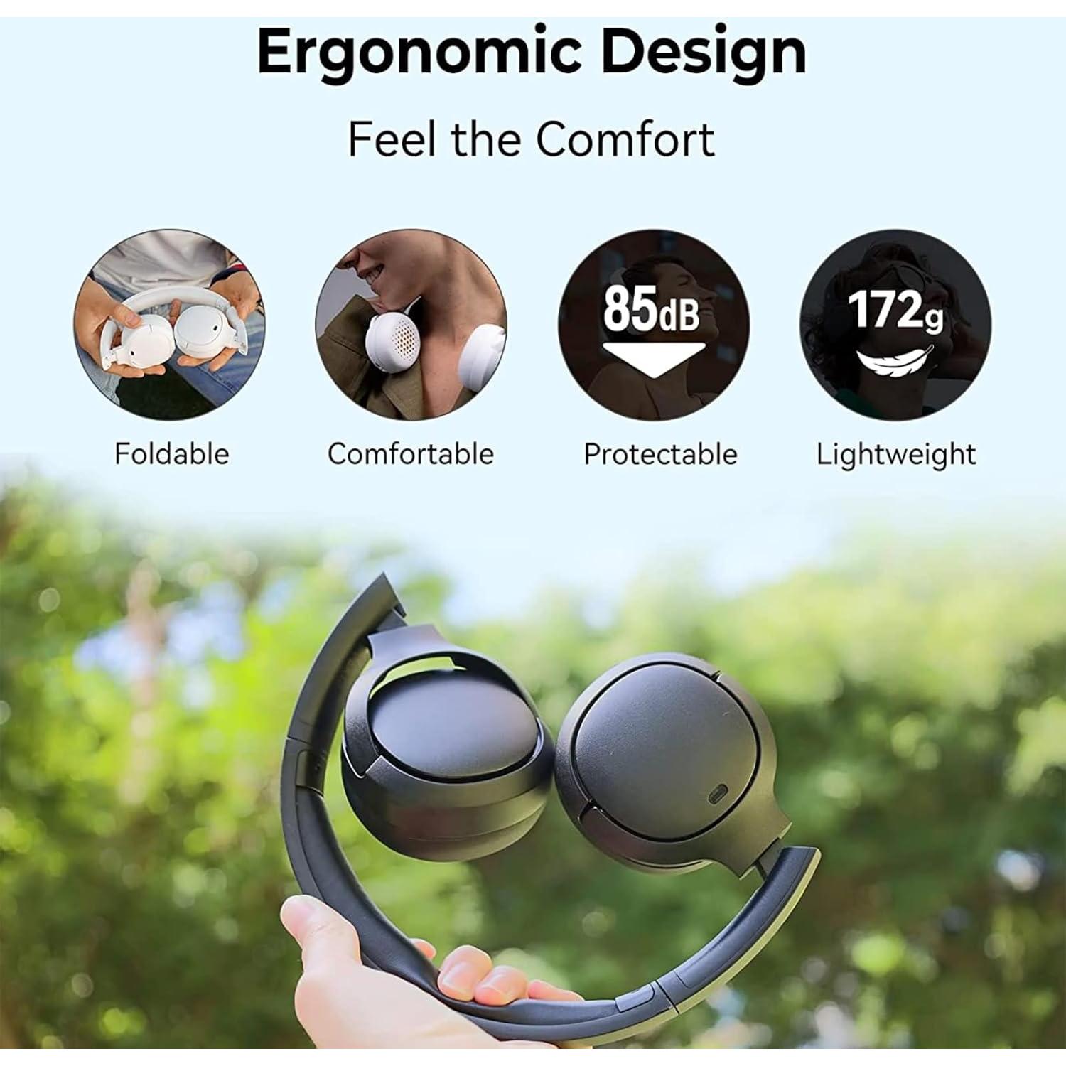 Edifier WH500 Auriculares Inalámbricos Bluetooth 40H Negro