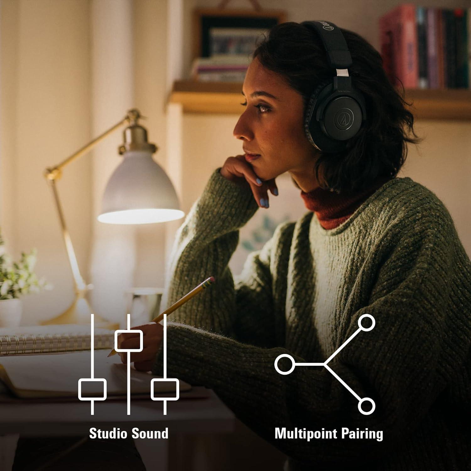 Auriculares Inalámbricos Over-Ear Audio-Technica ATH-M20xBT