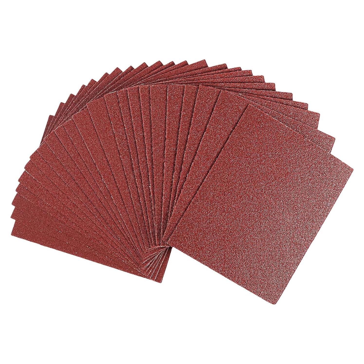 Hoja de lija BAOSTC 11,43x13,97cm Grano P60 Paquete 50