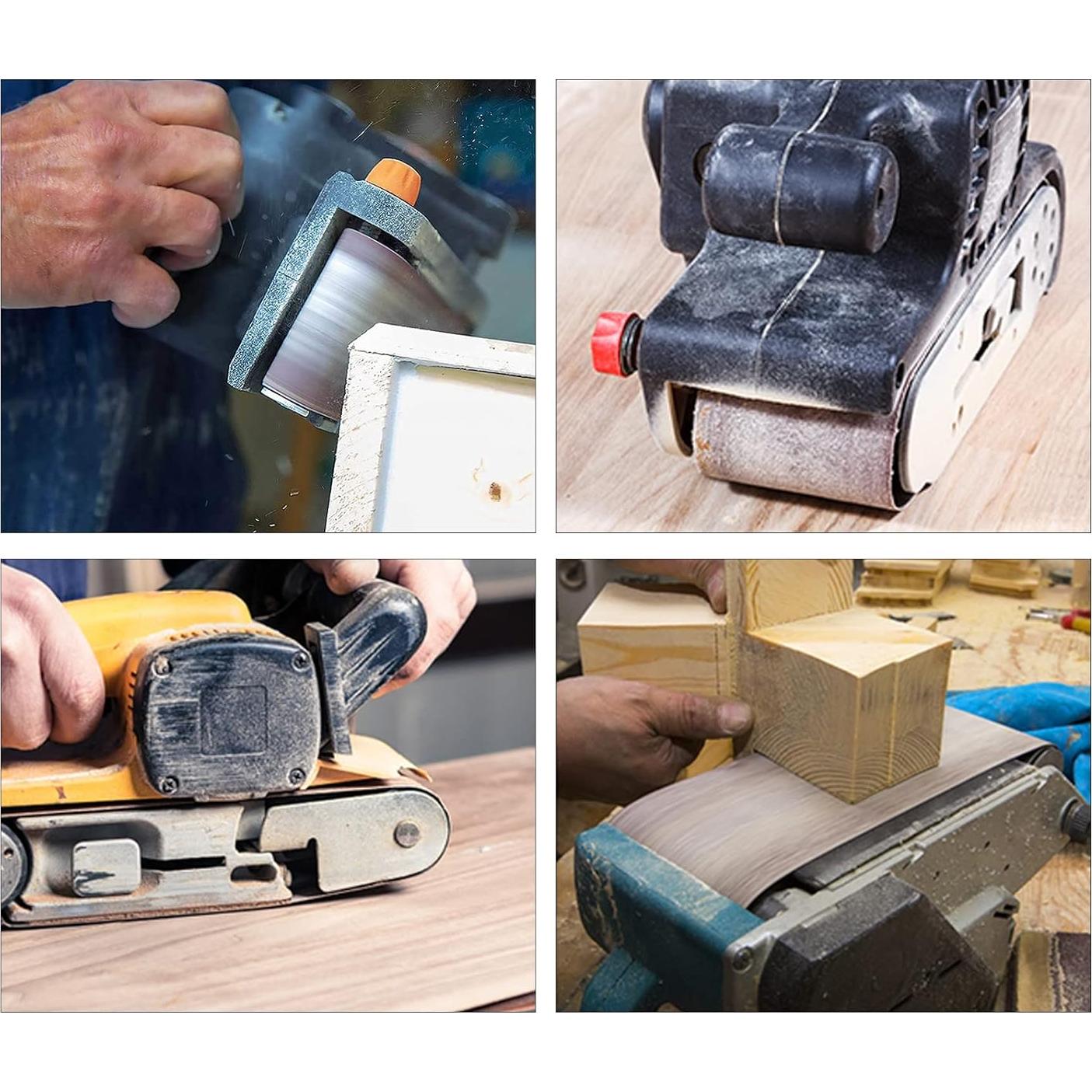 Cintas de Lijado 3x21 Lean Grinding 15PCS Granos 80-400