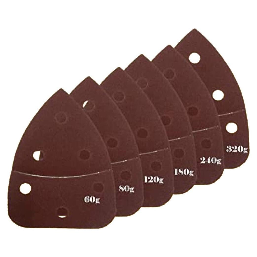 Papeles de Lijado MultiToolPro 60 Piezas 60-320 Granos