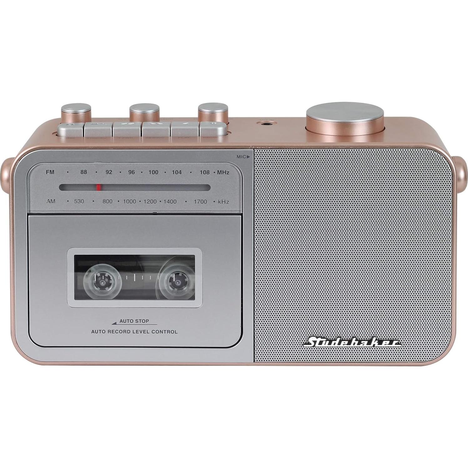 Reproductor Grabador de Cassettes Studebaker SB2130RG AM/FM