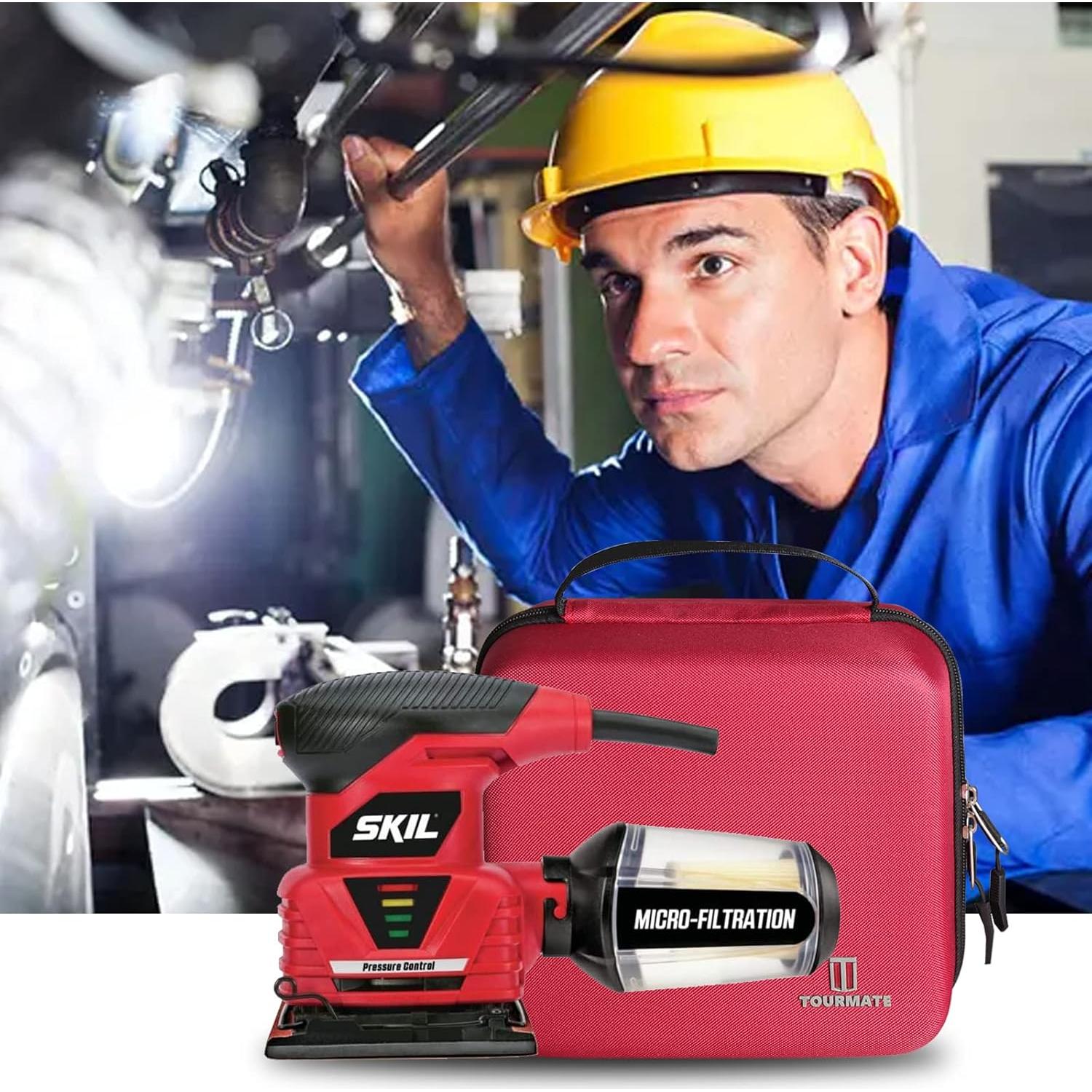 Funda Dura Tourmate para Lijadora de Palma 22x19x13 cm