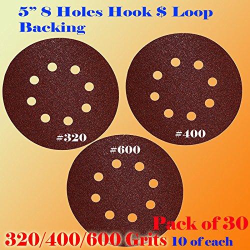 Disco de Lija 5" MTP 8 Agujeros Grano 320/400/600