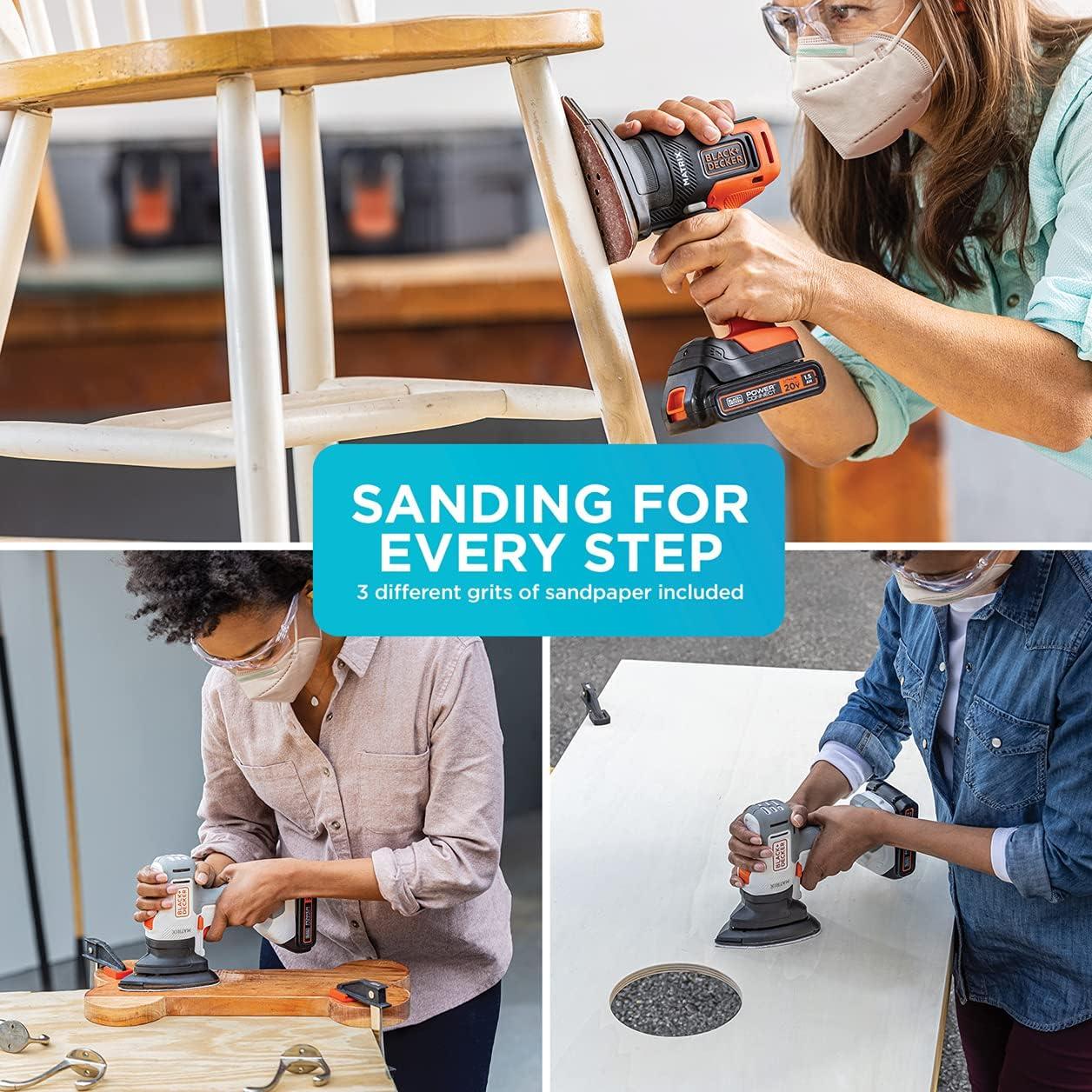 Accesorio Router BLACK+DECKER Matrix Lijadora 2,54 cm