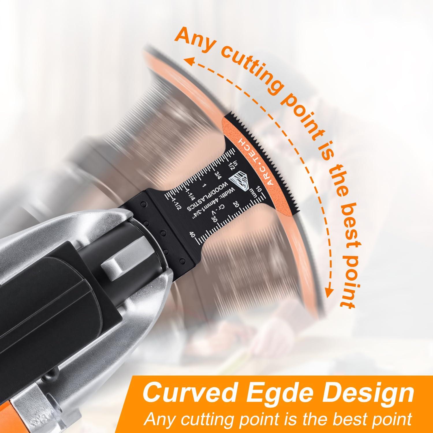 Hoja Oscilante PECHAM 37PCS para Madera y Metal