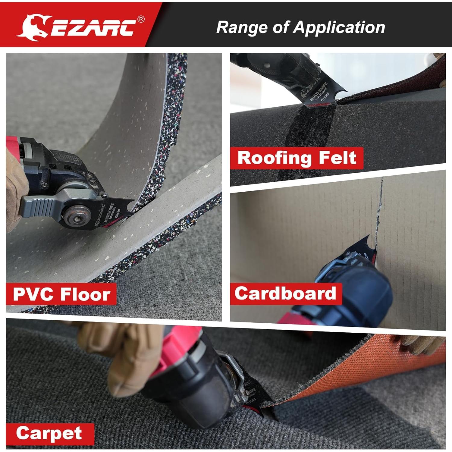 Cuchillas de Gancho EZARC 3PCS para Multiherramienta