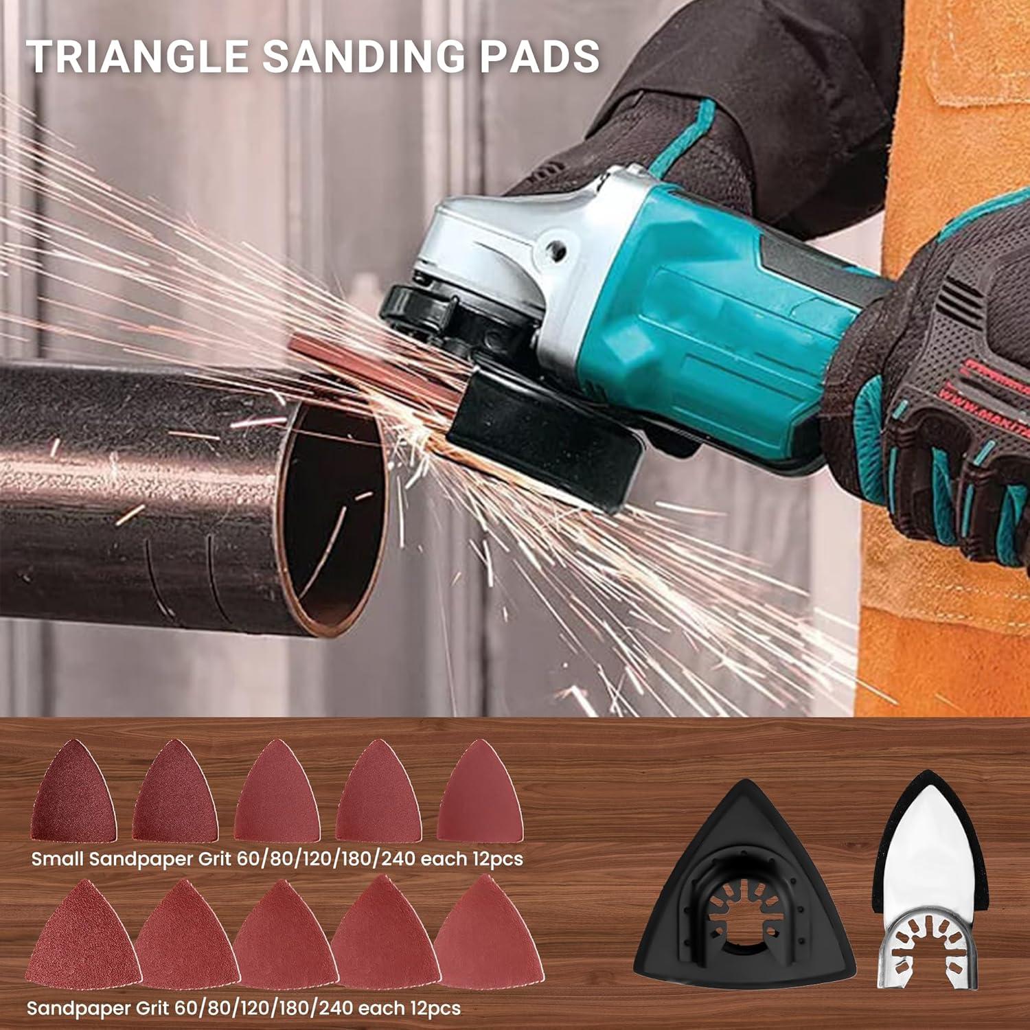 Juego de 159 Piezas Hoja de Sierra Oscilante PETOX