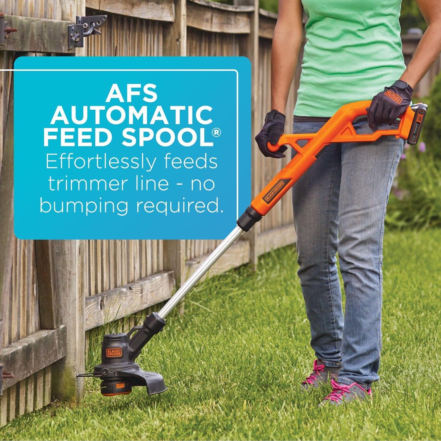 Desmalezadora Cortadora BLACK+DECKER LST201 20V MAX 10"