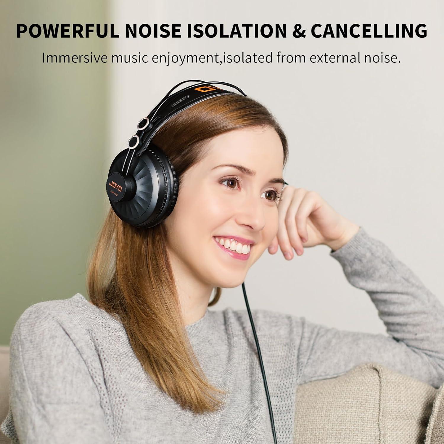 Auriculares JOYO JMH-02 Monitor sobre la Oreja 50mm