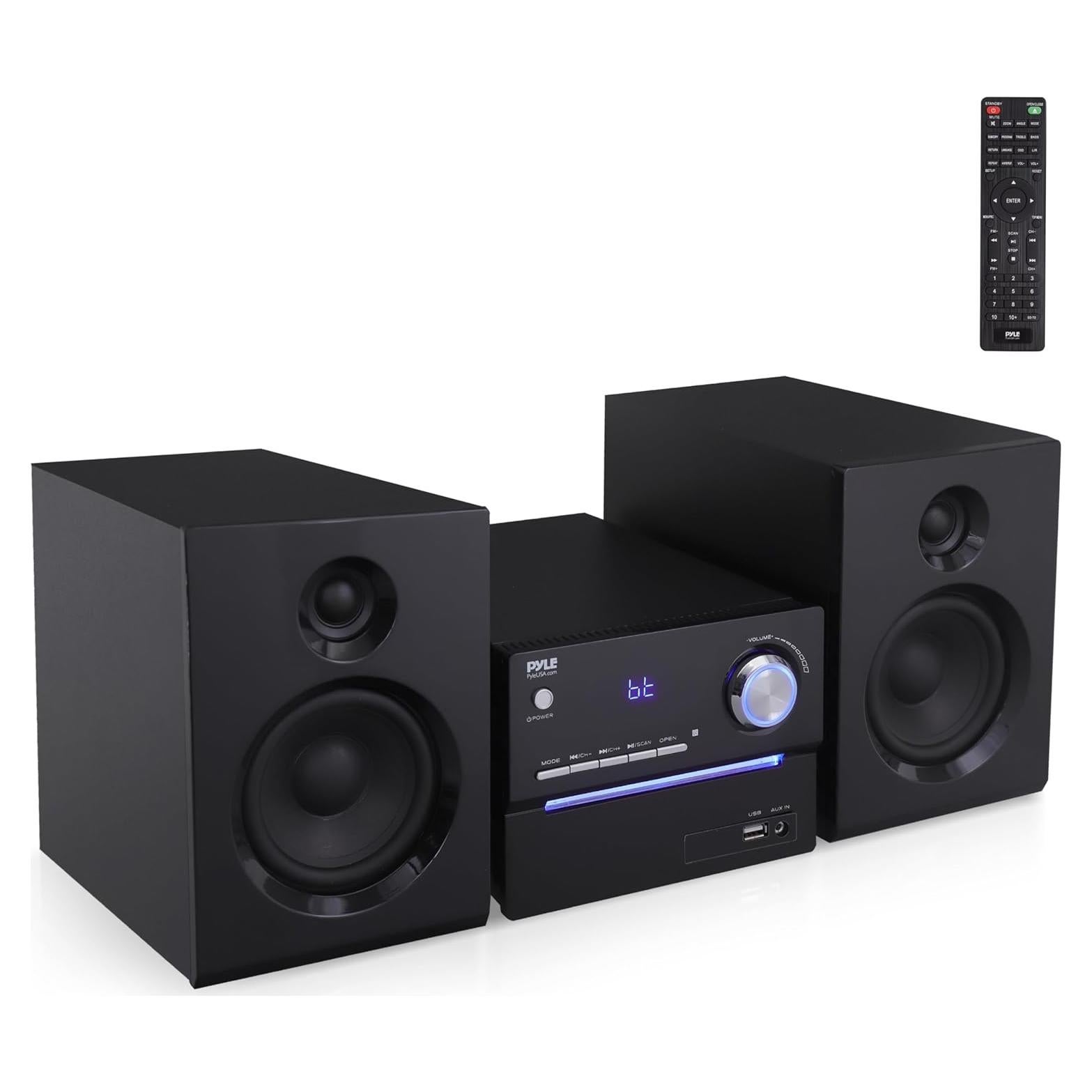 Sistema Estéreo Pyle PHSKR20 Bluetooth 100W Subwoofer