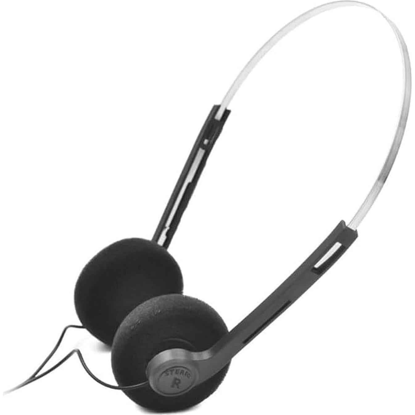 Auriculares Retro Over-Ear ZhangyiHot Estéreo Hi-Fi Negros