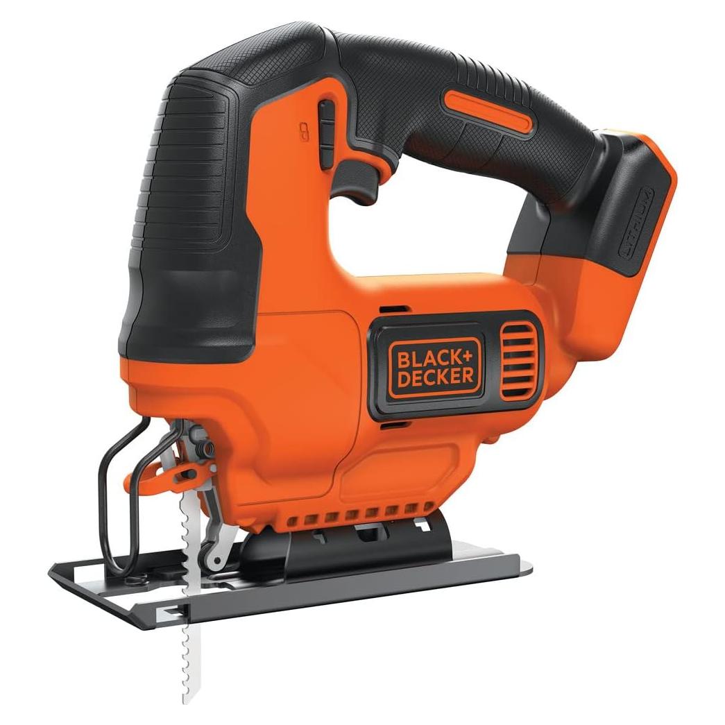 BLACK+DECKER 20V MAX* POWERCONNECT Cordless Jig Saw, Jigsaw Tool Only (BDCJS20B)