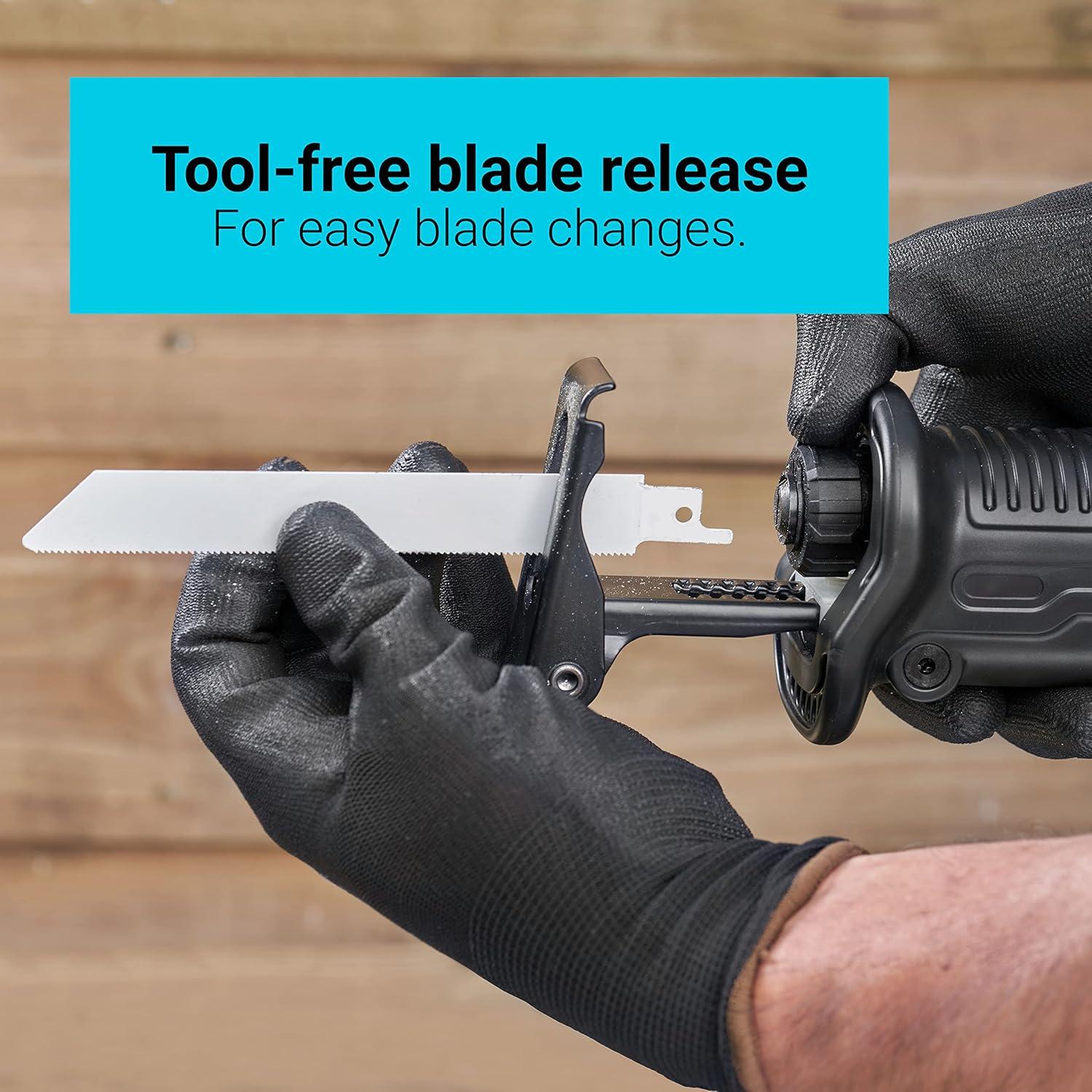 Sierra Recíproca Eléctrica BLACK+DECKER BES301K 7A 2.9kg