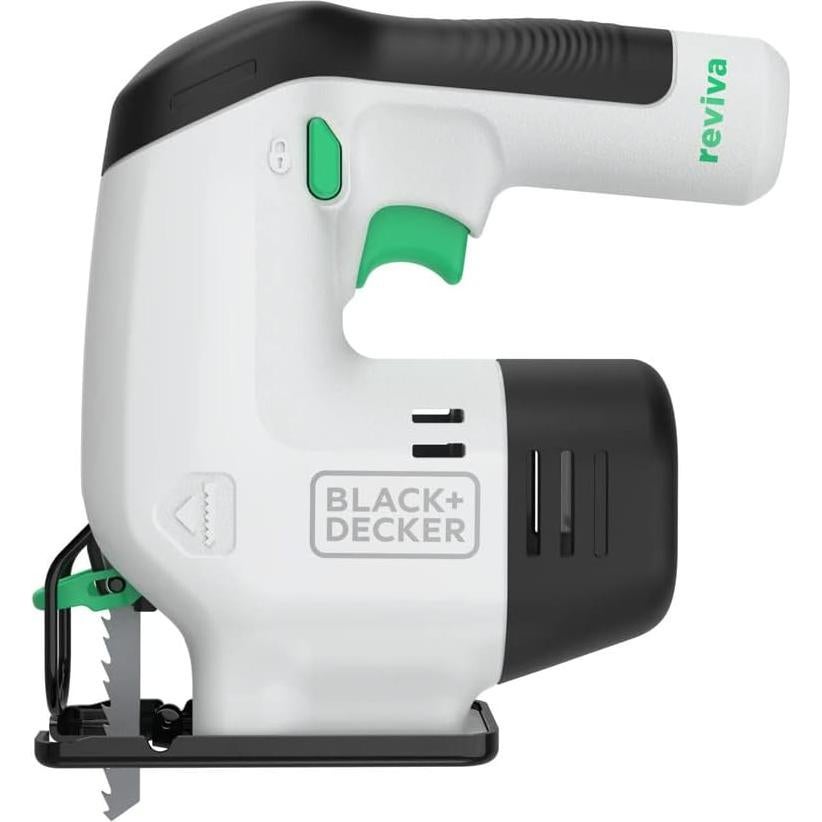 Sierra de Vaivén Inalámbrica BLACK+DECKER 12V para Madera y Metal