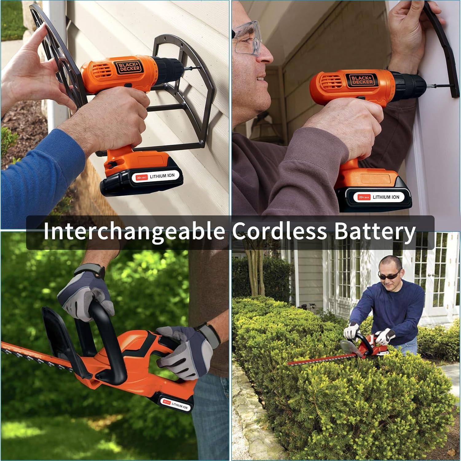 Paquete de 2 Baterías 20V 4.0Ah Litio Black & Decker