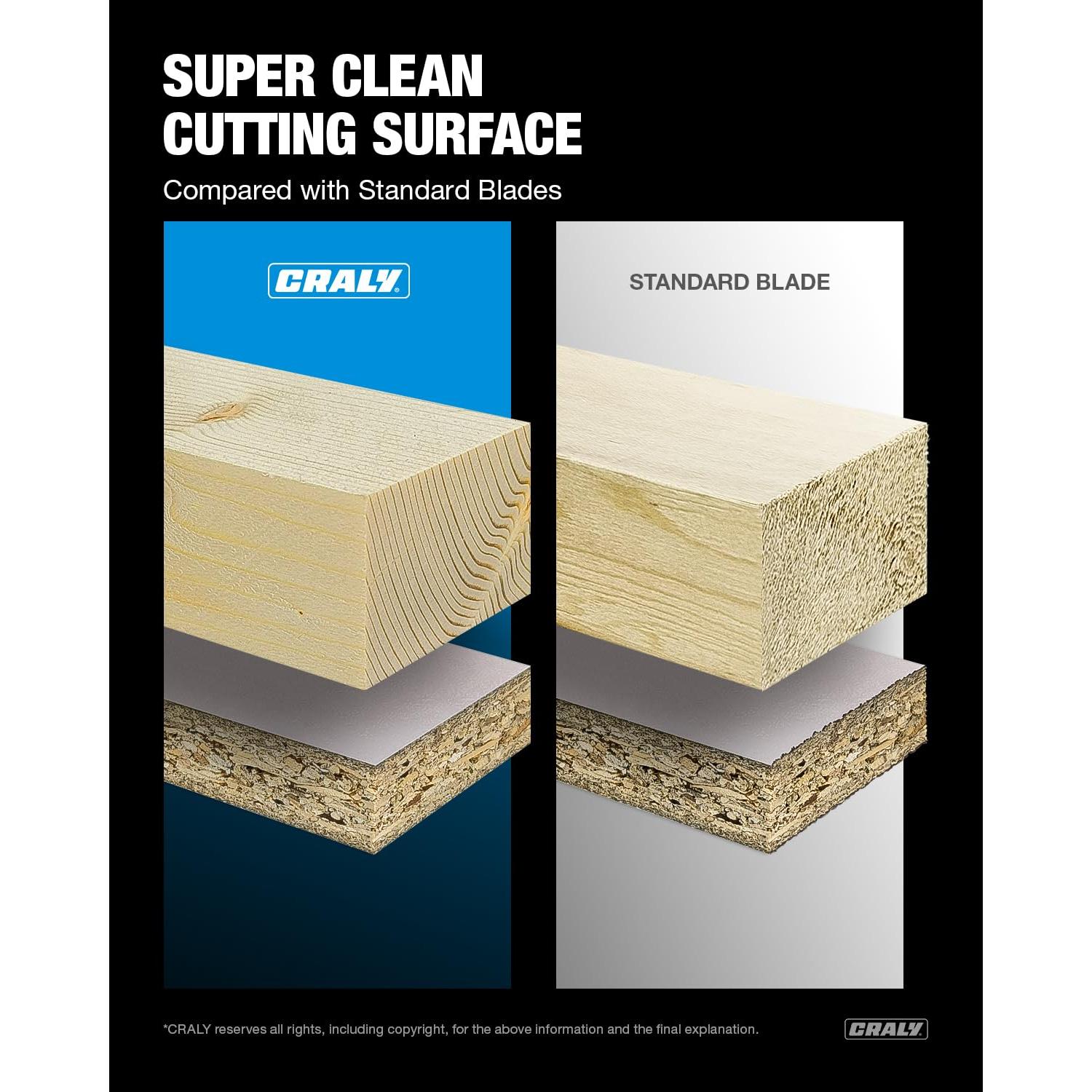 Hoja de Sierra Circular CRALY 13.97 cm 24/36 Dientes Paquete 2