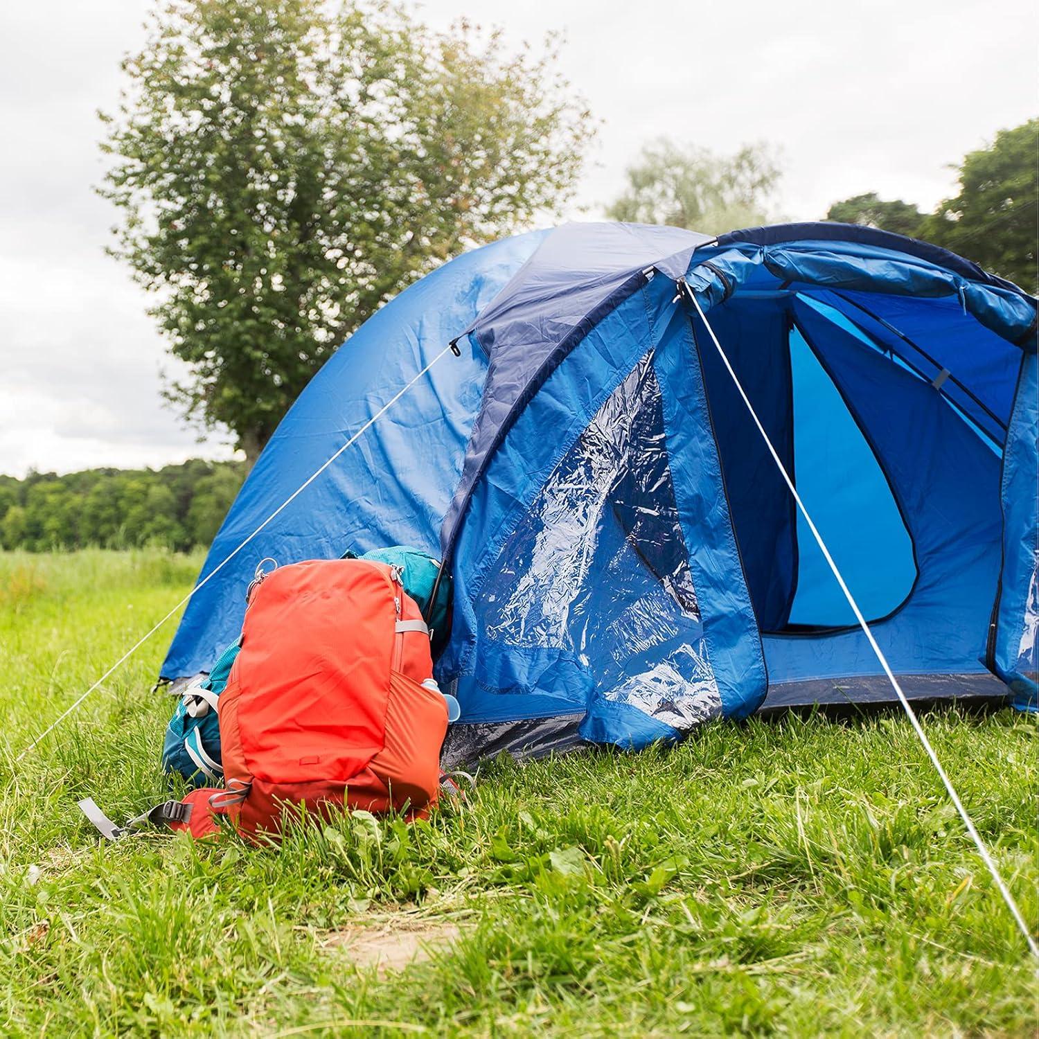 Cuerda Reflectante ThreeBulls 20m 1.8mm Naranja Camping