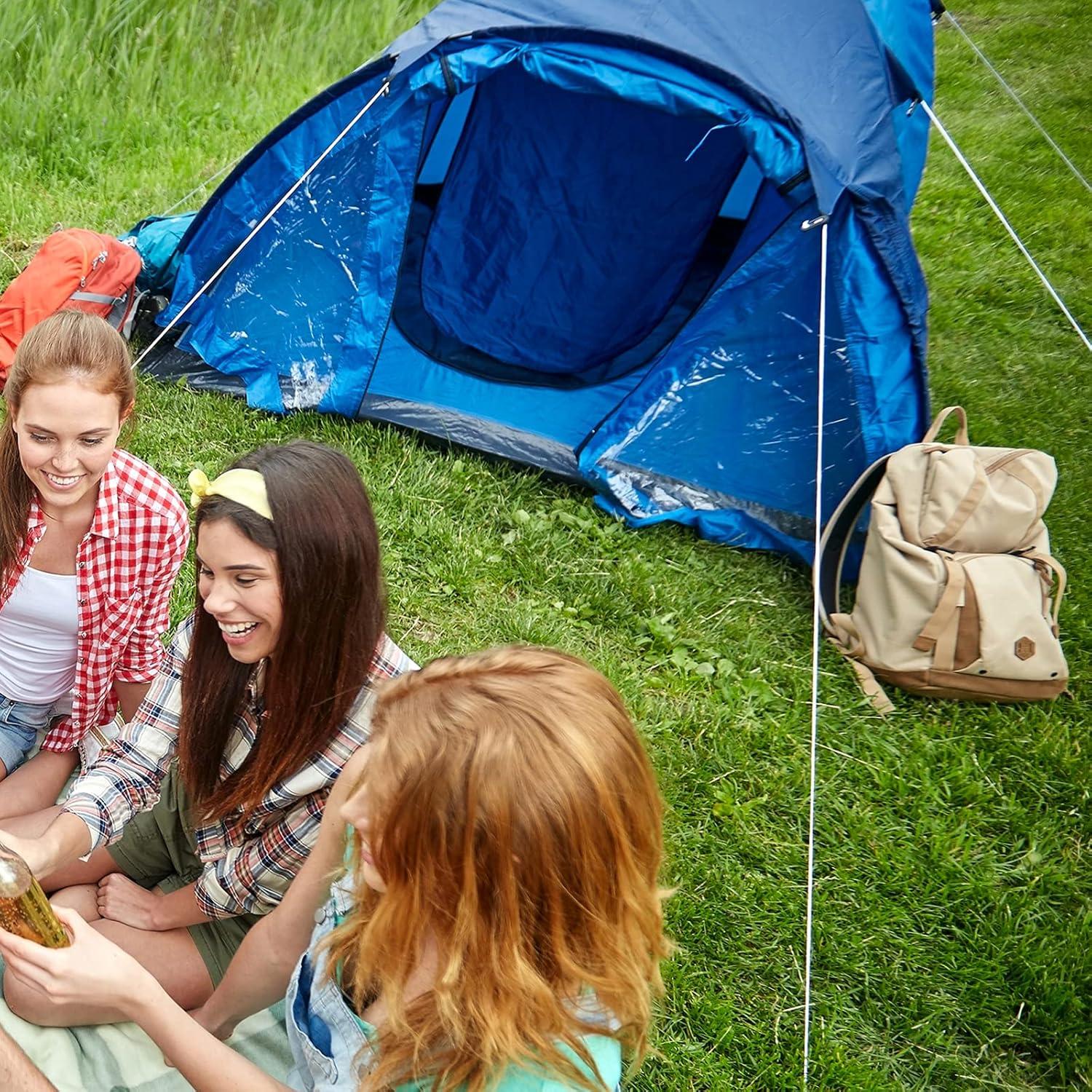 Cuerda Reflectante ThreeBulls 20m 1.8mm Naranja Camping