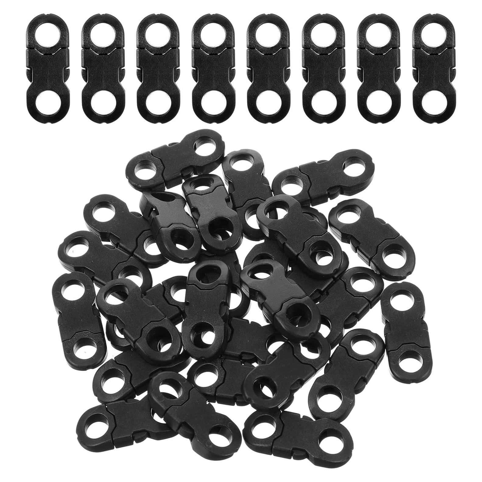 Mini Hebillas de Seguridad COMNICO 25 Pcs 6mm Plástico