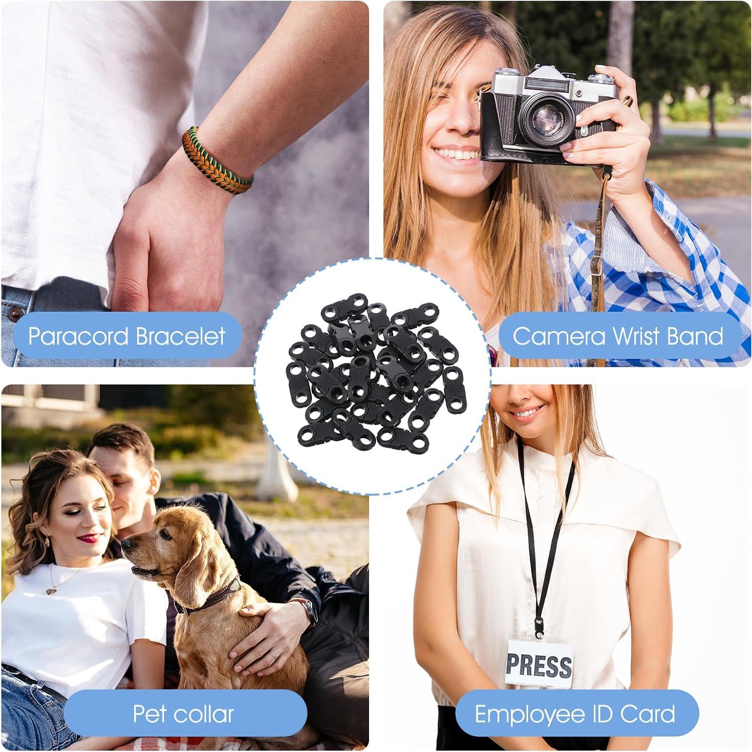 Mini Hebillas de Seguridad COMNICO 25 Pcs 6mm Plástico