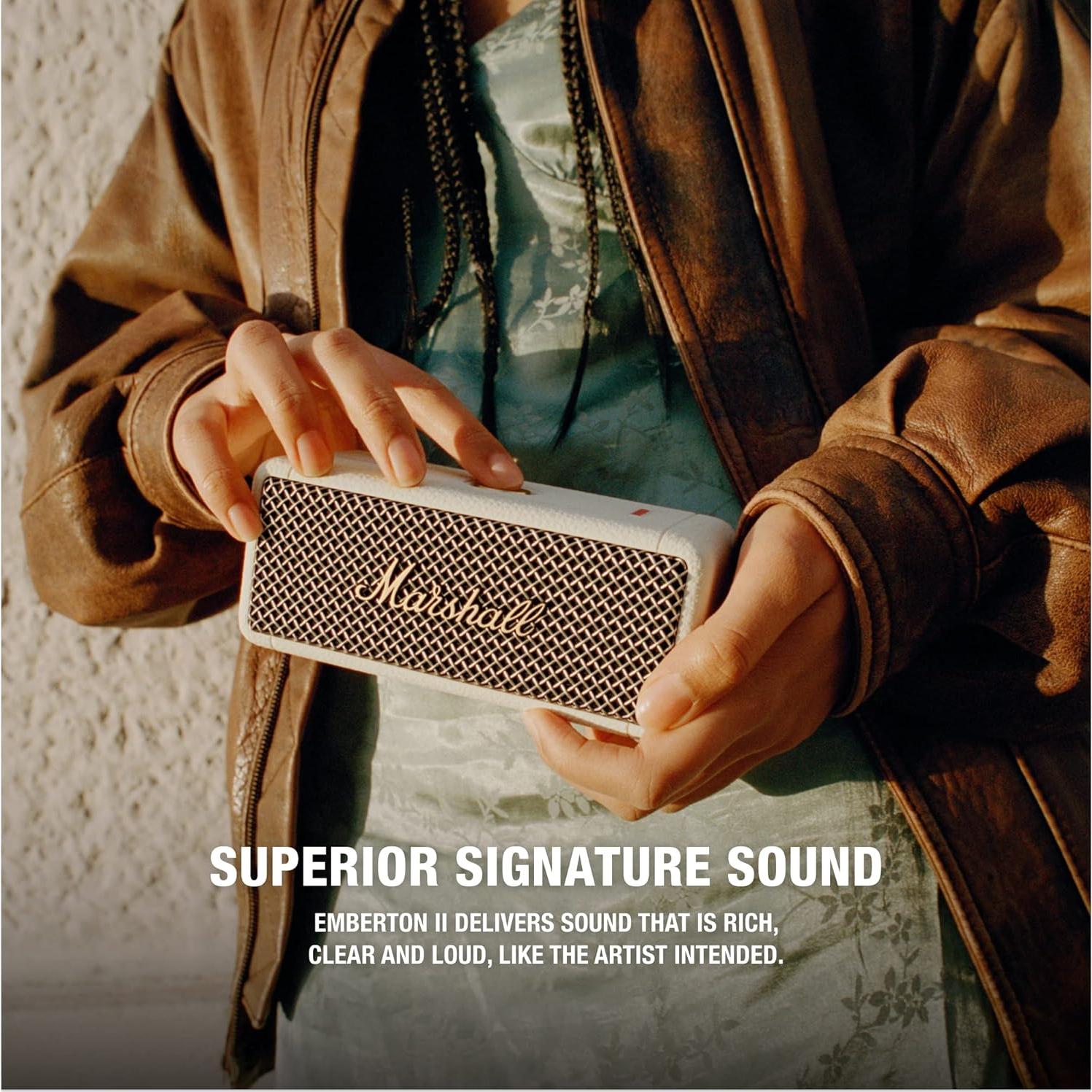 Marshall Emberton II Altavoz Bluetooth Portátil 30h IP67