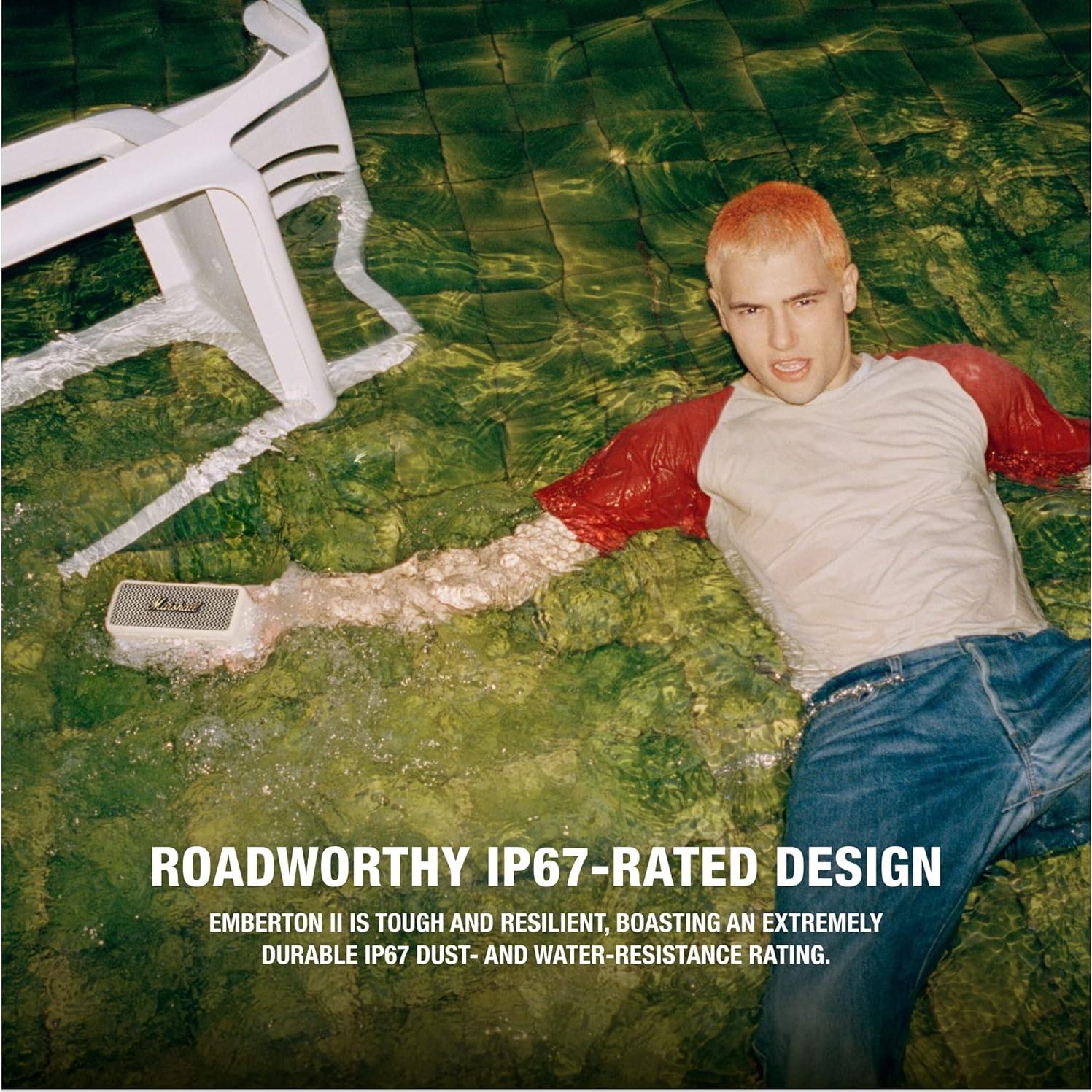 Marshall Emberton II Altavoz Bluetooth Portátil 30h IP67