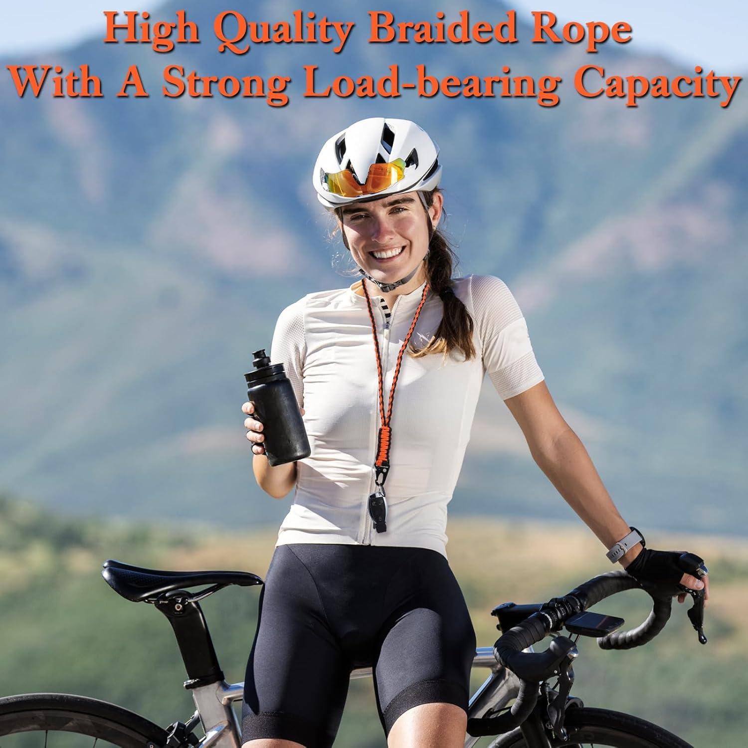 Llavero Paracord Simarro 2 Pcs Resistente para Outdoor