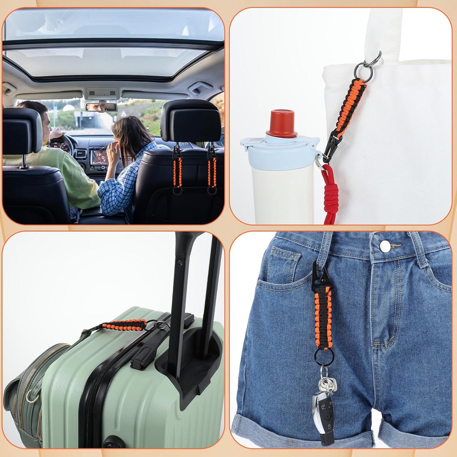 Llavero Paracord Simarro 2 Pcs Resistente para Outdoor