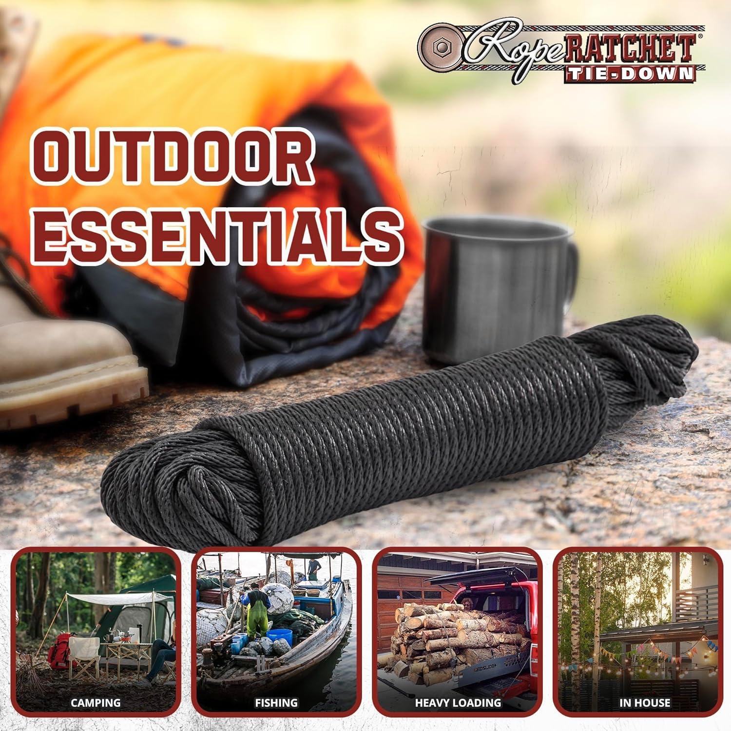 Cuerda de Polipropileno Rope Ratchet 15,24 m Resistente