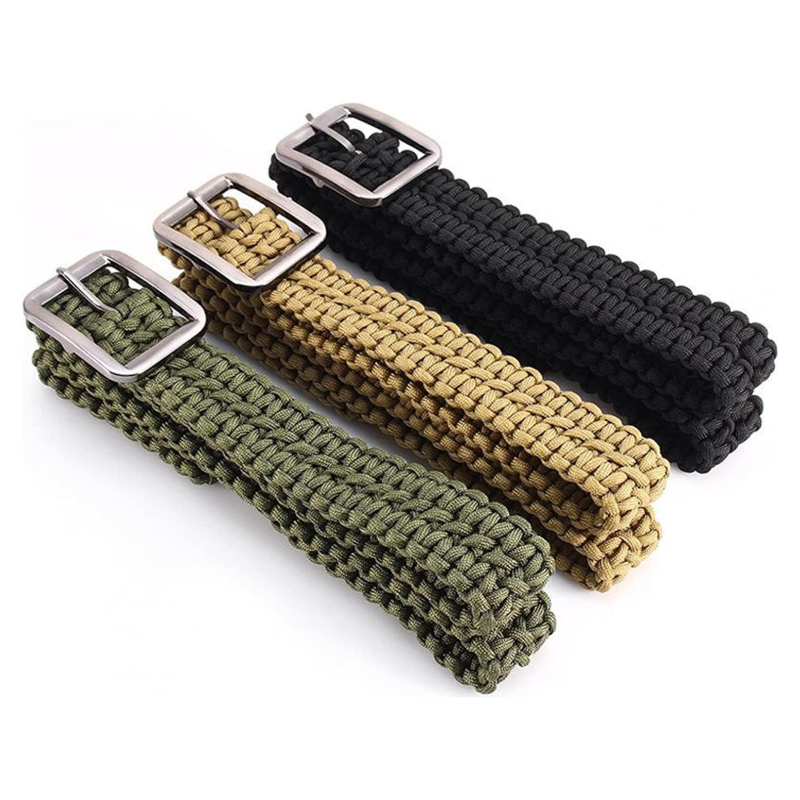 Cinturón de Paracord ParaLace 550 con Hebilla Inoxidable