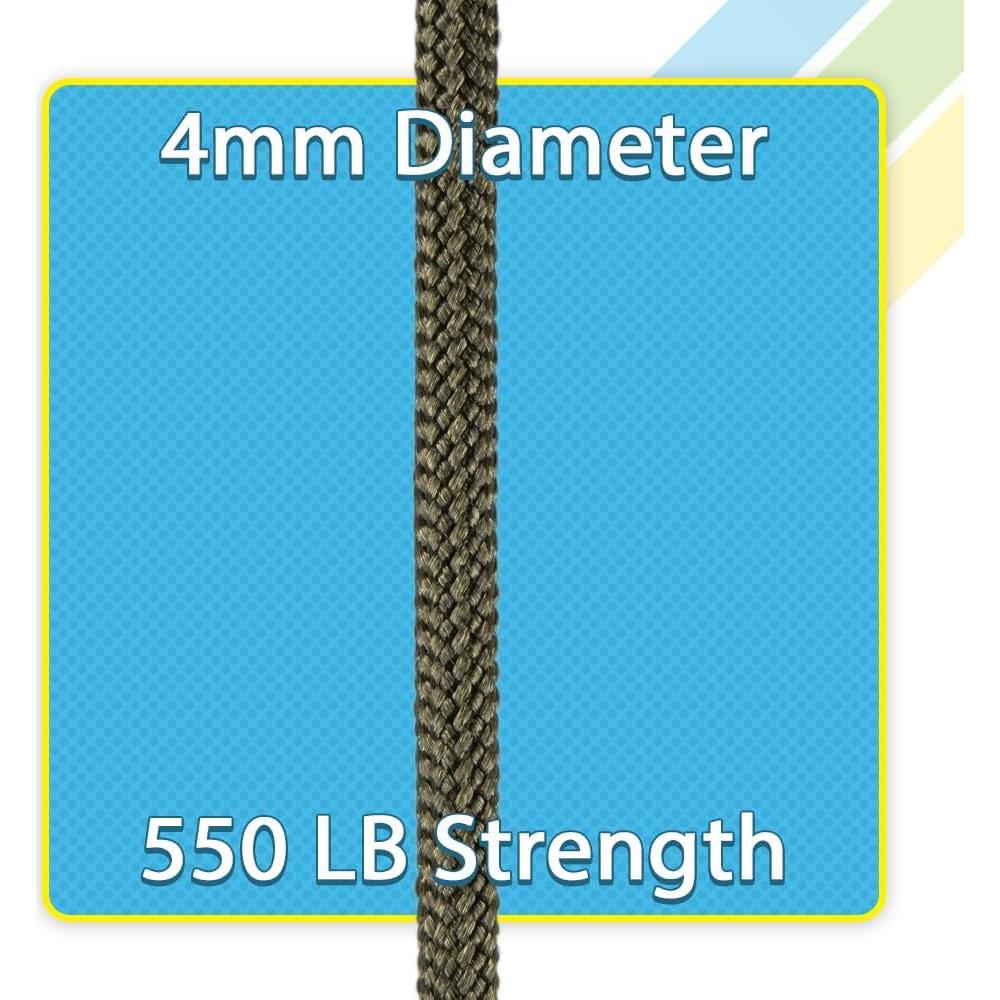 Bobina Paracord 550lb West Coast 100m Cuerda Táctica Púrpura