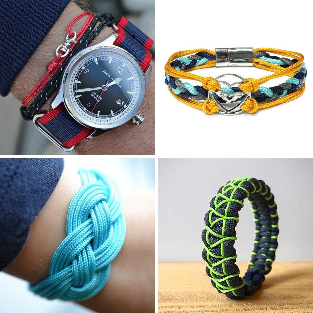 Cuerda Paracord 550 MOOCY 50m Nylon 7 Hilos Camping