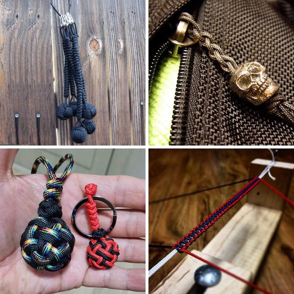 Cuerda Paracord 550 MOOCY 50m Nylon 7 Hilos Camping