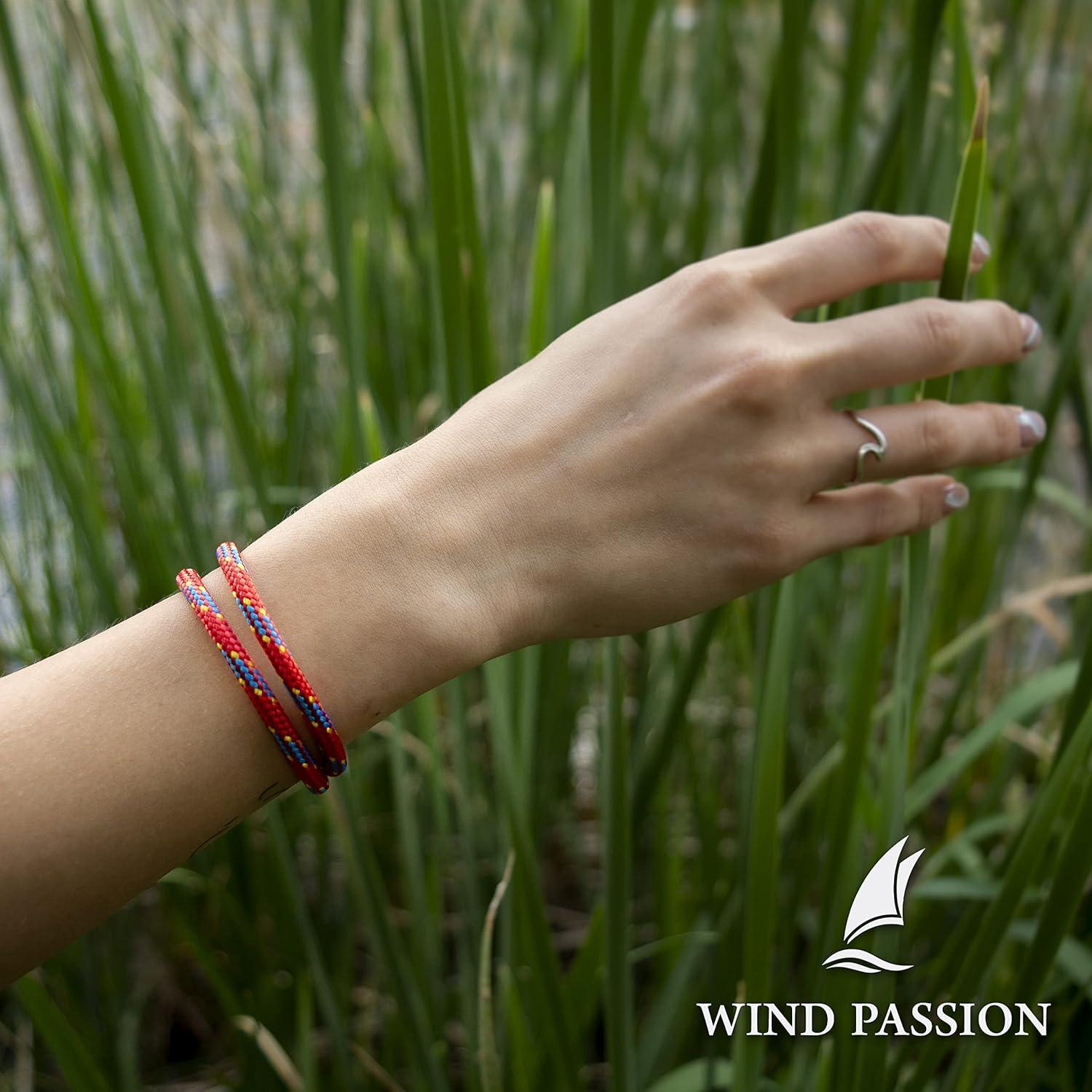 Pulsera de Cuerda Ajustable Paracord - Pasi&oacute;n por el Viento