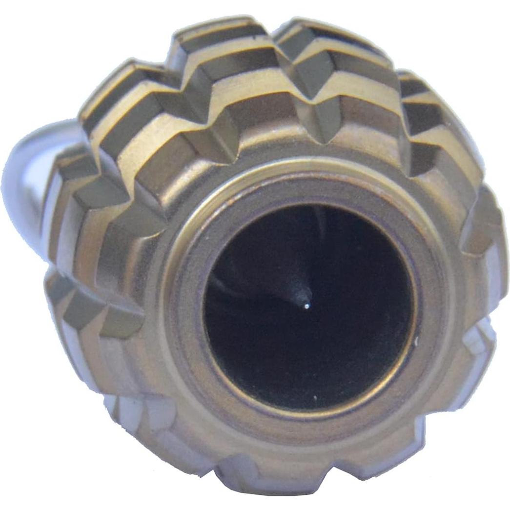 Cuchillo Lanyard WeBead MGQK Titanio TC4 Textura Barril