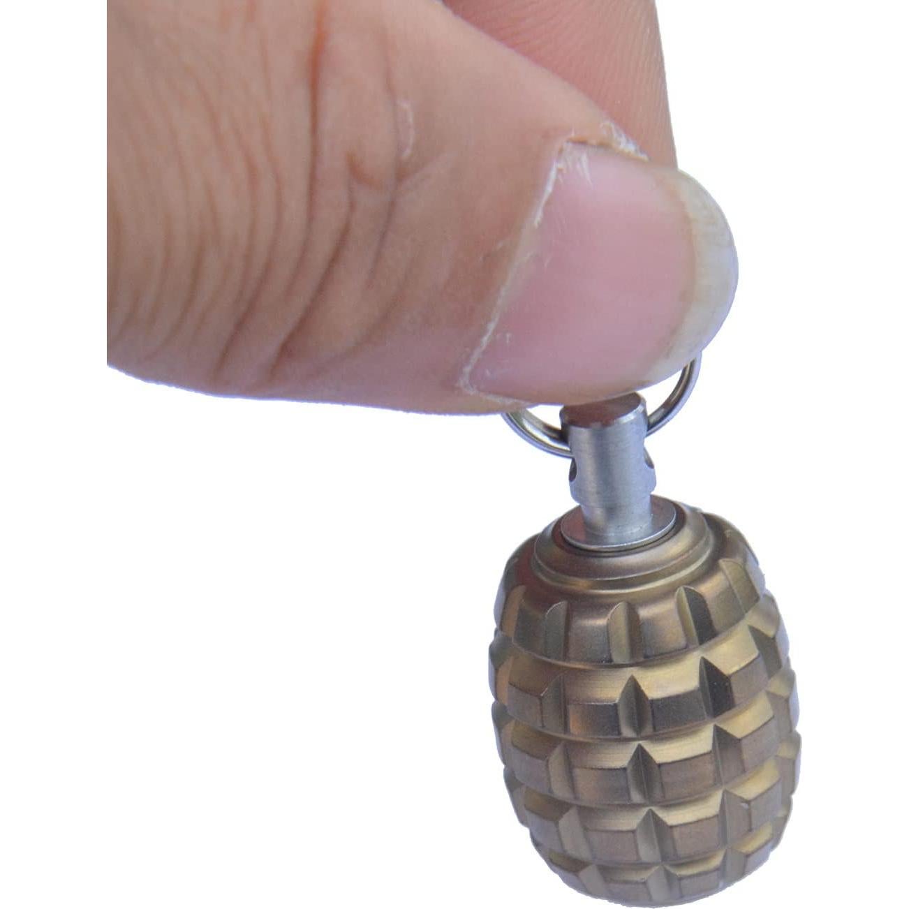 Cuchillo Lanyard WeBead MGQK Titanio TC4 Textura Barril