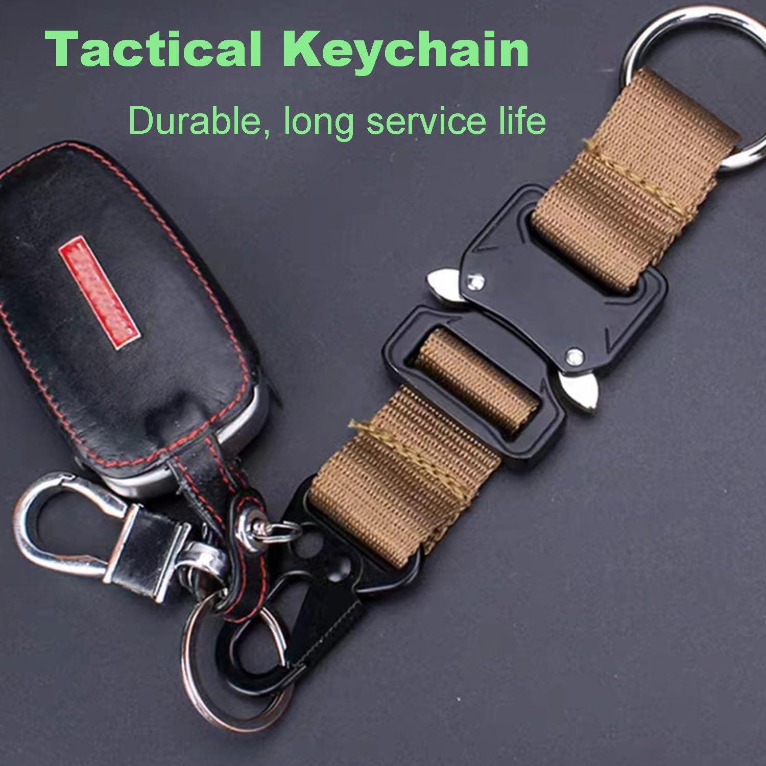 CooBigo Hebilla Paracord Metal 2 Pcs 1.59 cm Negro