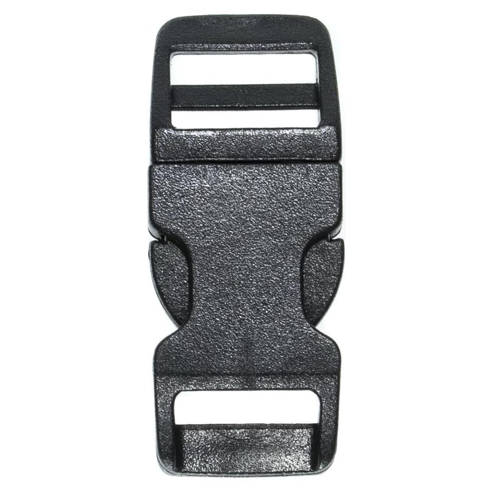 Hebilla Contorneada Paracord Planet 1,27 cm Paquete de 10