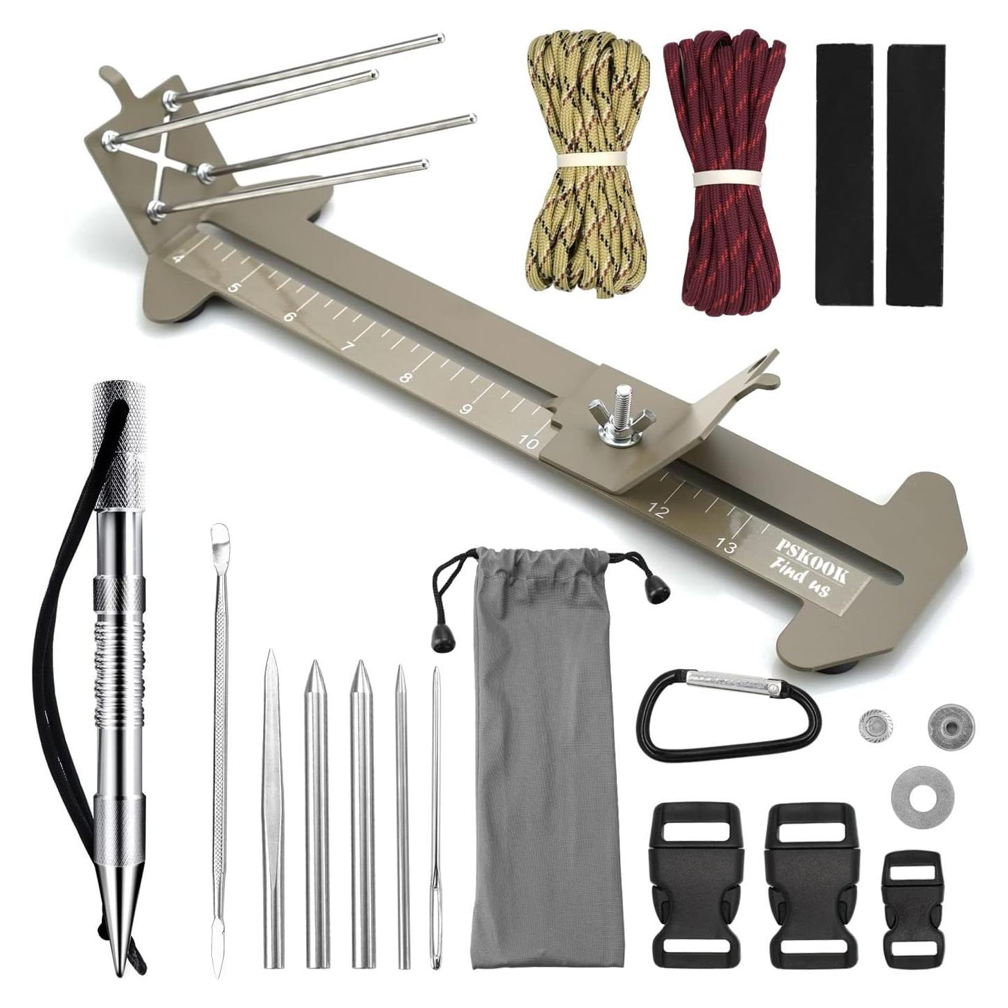 Kit de Juguete para Pulsera de Paracord PSKOOK 6 Piezas